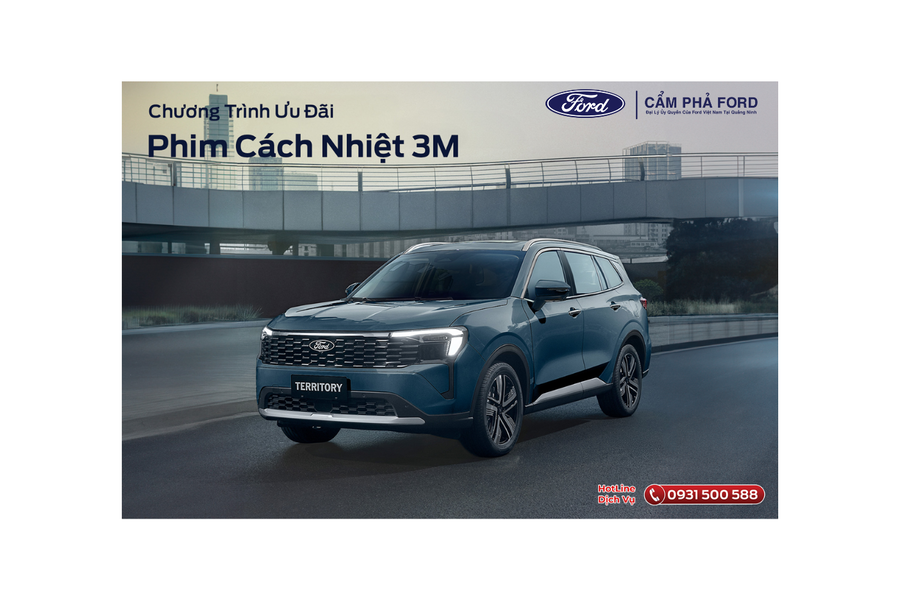 Bảo Vệ Xe Toàn Diện Với Phim Cách Nhiệt 3M Tại Cẩm Phả Ford